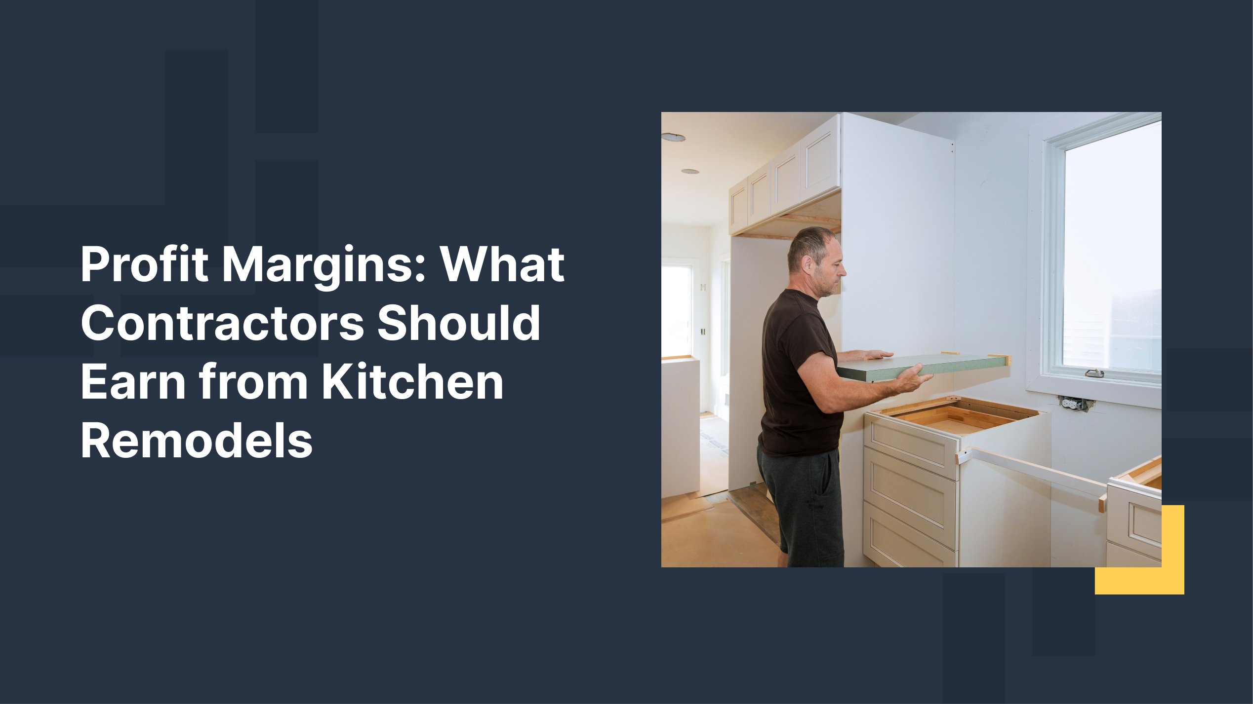 Profit Margins What Contractors Should Earn from Kitchen Remodels